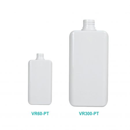 Bouteille en PETG de 60 ml et 300 ml